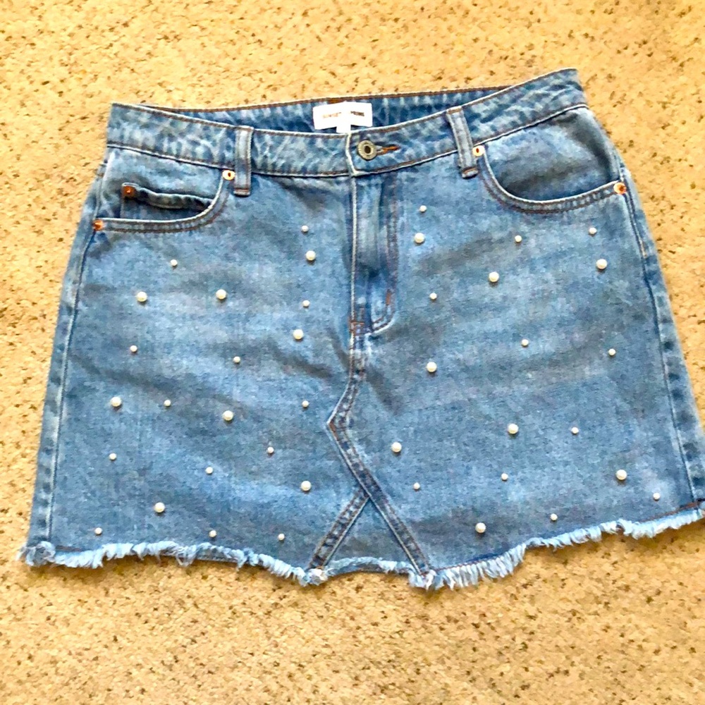 Jean skirt
